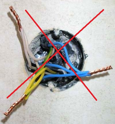 Как правильно соединять провода?